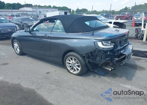 2016 BMW 228I xDrive z USA, uszkodzony, nr VIN WBA1L9C50GV324910